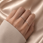 Zilvaré Vela Ring – Verstelbare elegantie in 925 sterling zilver