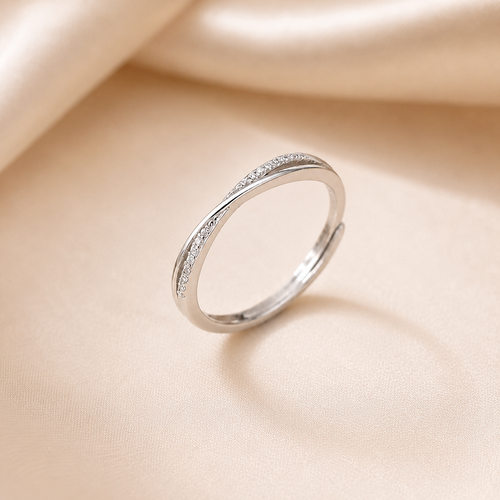 Zilvaré Liora Ring – Fijne sparkle, tijdloze elegantie
