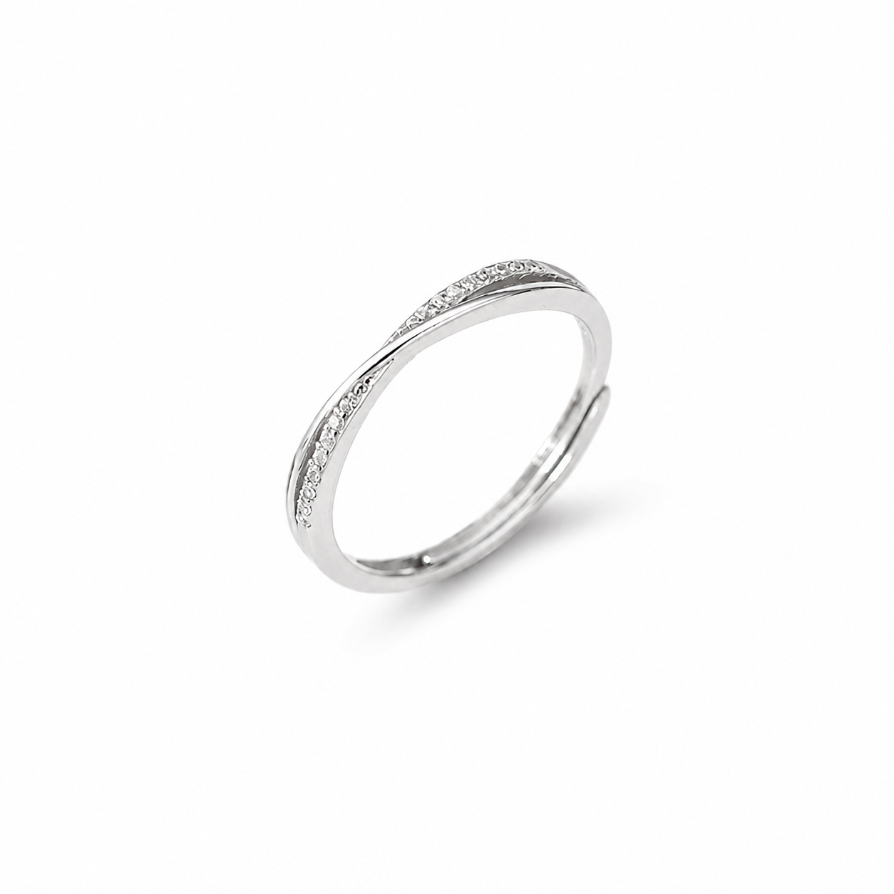Zilvaré Liora Ring – Fijne sparkle, tijdloze elegantie