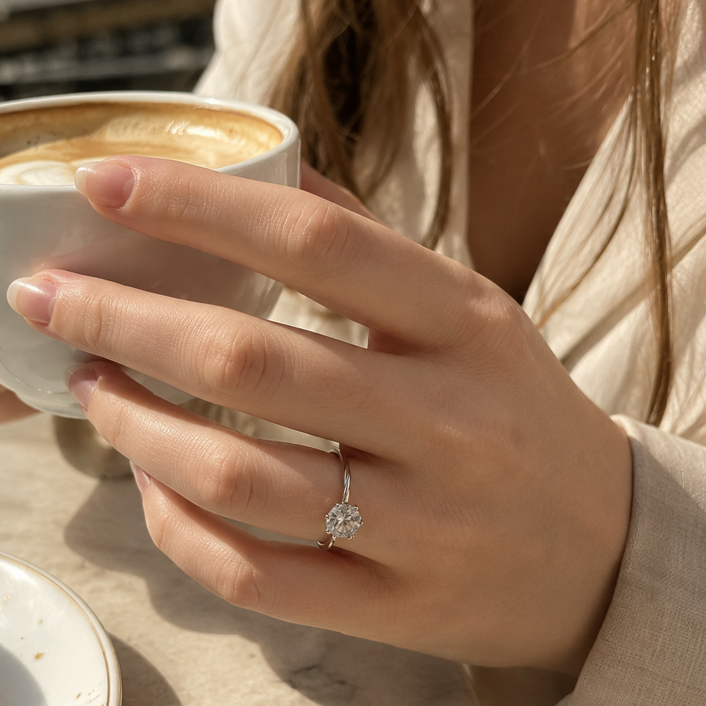 Zilvaré Solène Ring