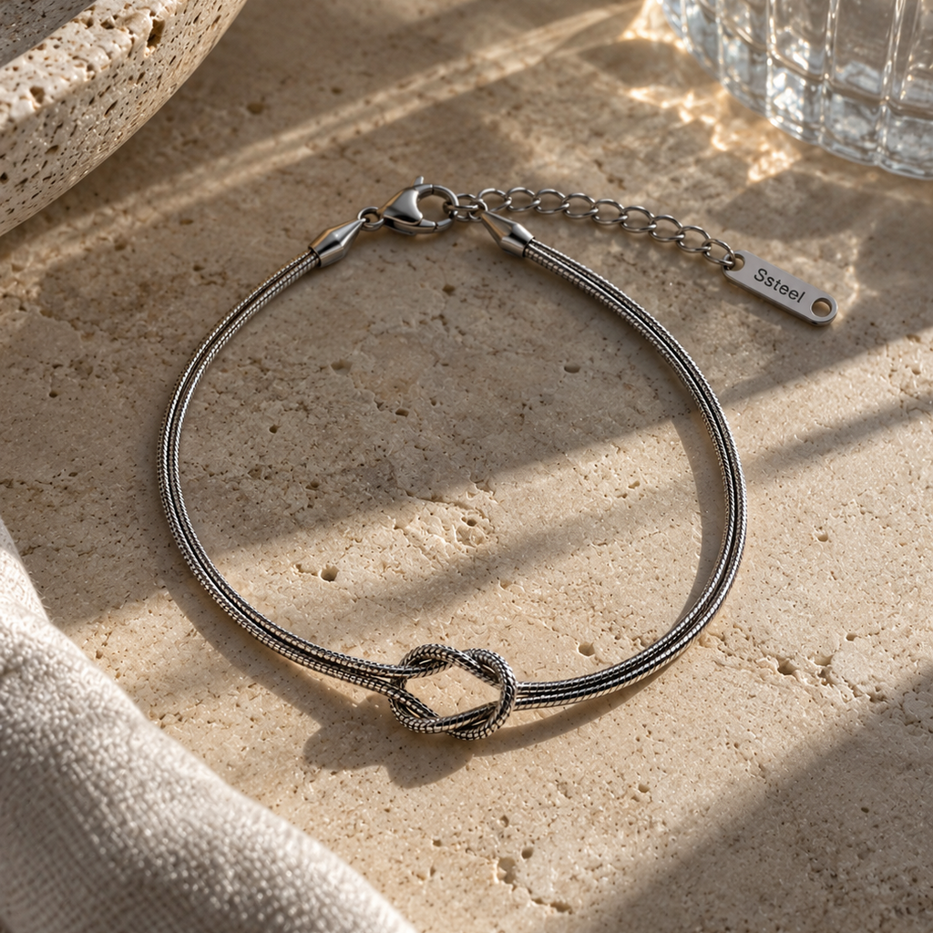 Zilvaré Nodo Armband