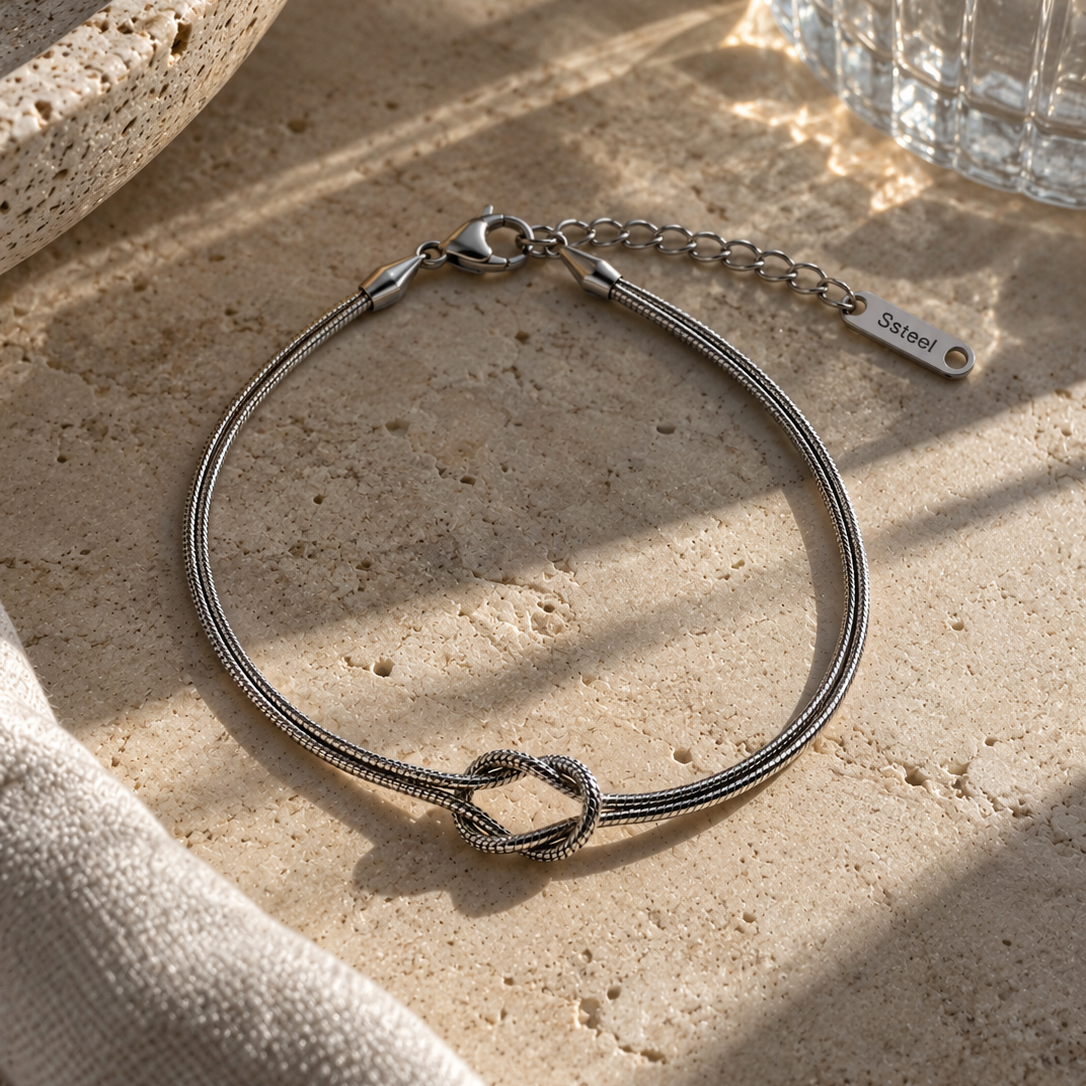 Zilvaré Nodo Armband