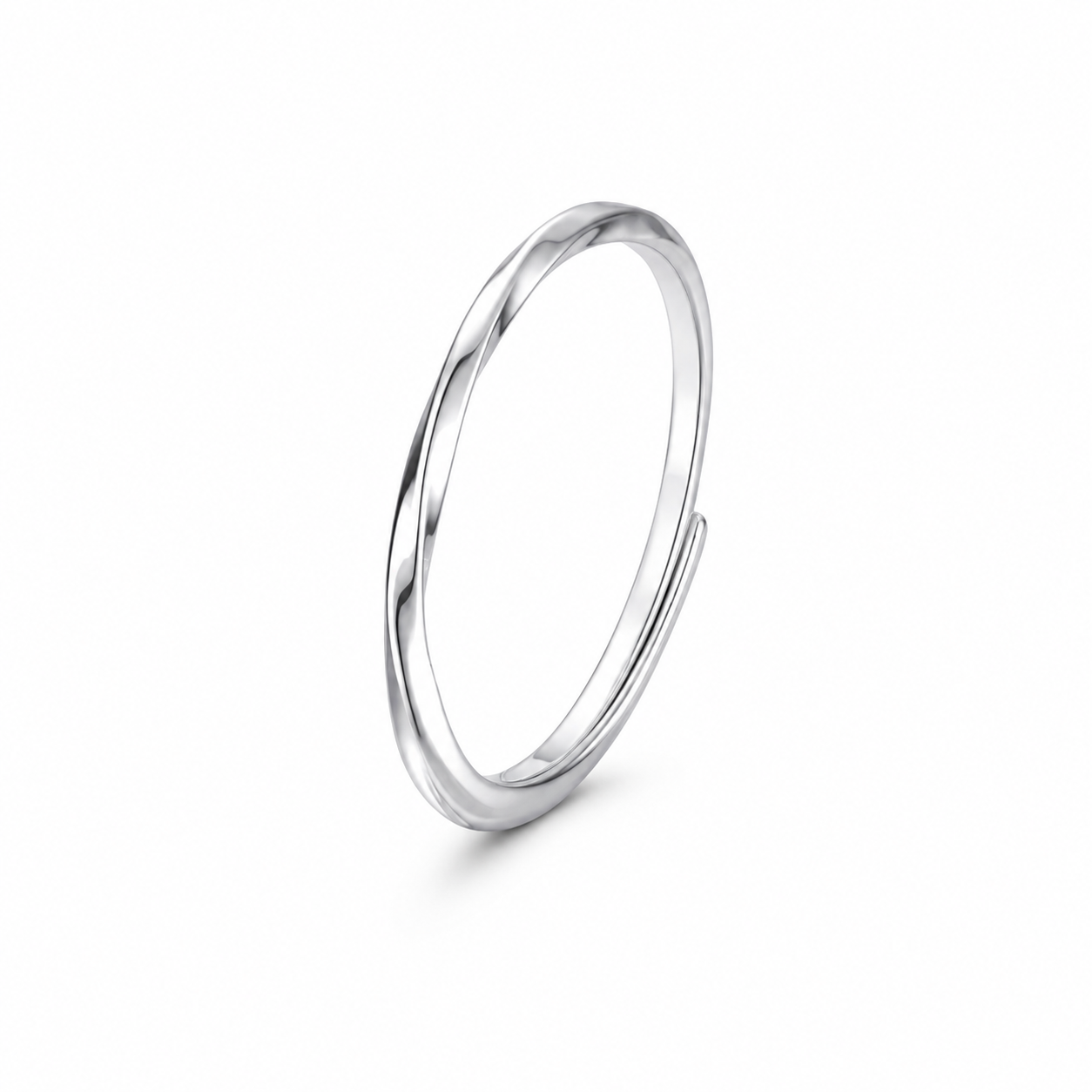 Zilvaré Vela Ring – Verstelbare elegantie in 925 sterling zilver