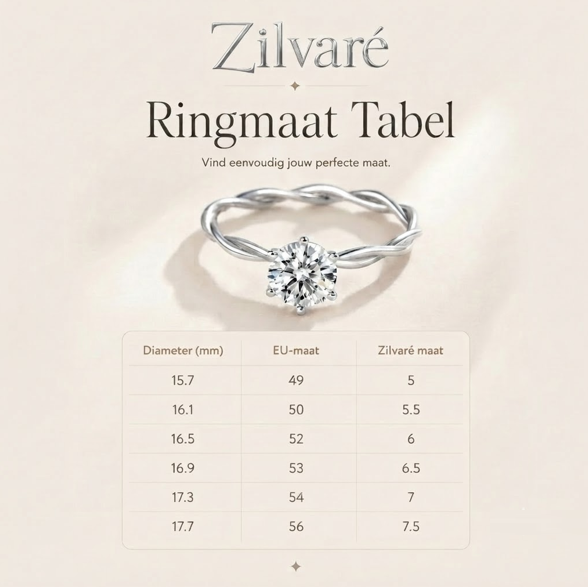 Zilvaré Solène Ring
